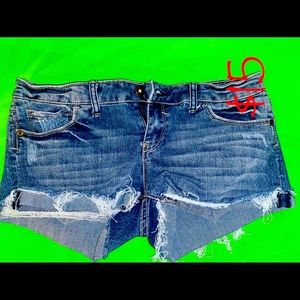 Jean Mini Shorts Celebrity Pink Daisy Dukes